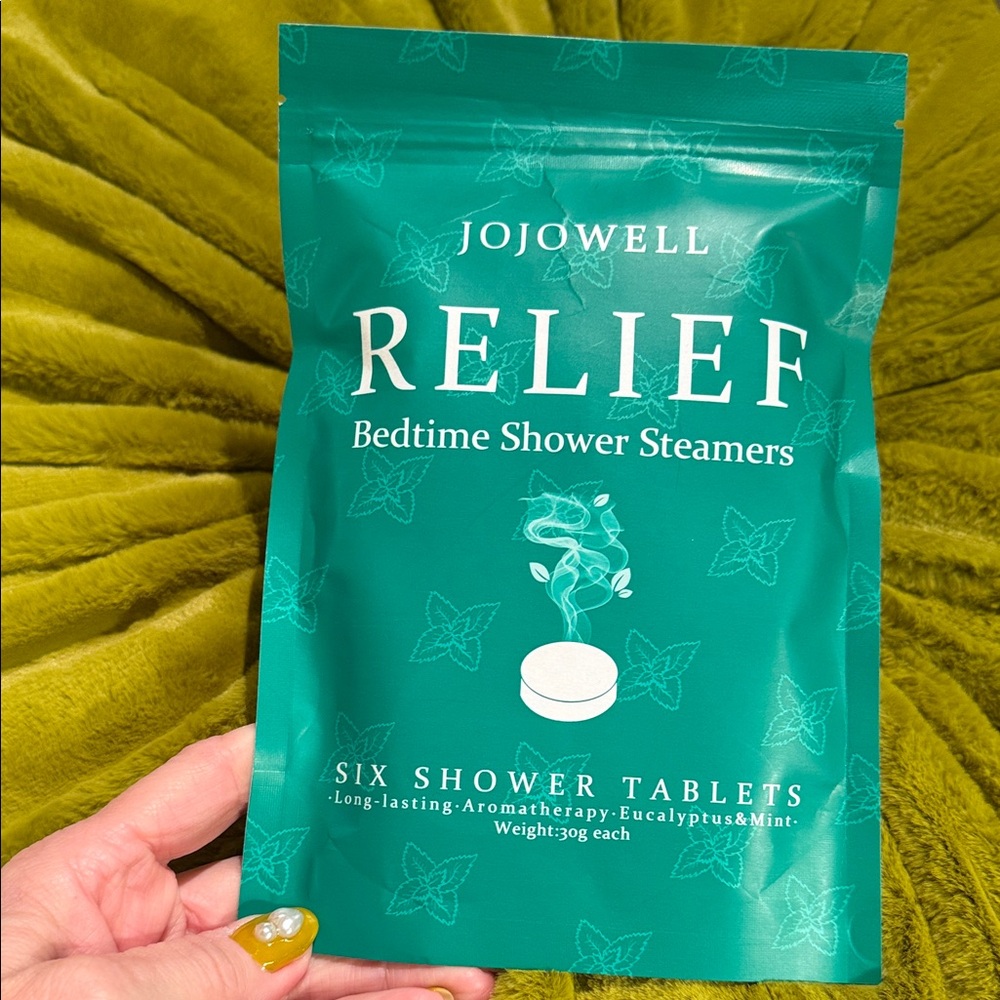 Jojowell RELIEF Bedtime Shower Steamers - 6 shower tablets